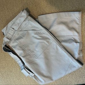 NWT BCBG MaxAzria Blue Crop Pants, 8